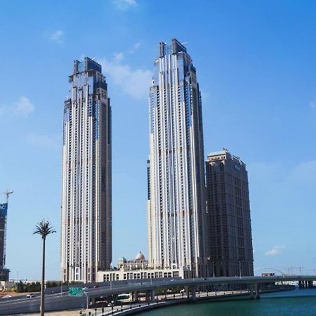 Bnbmehomes - Luxury 2B Apt - Al Habtoor - Amna Tower - 5044 Dubai Buitenkant foto