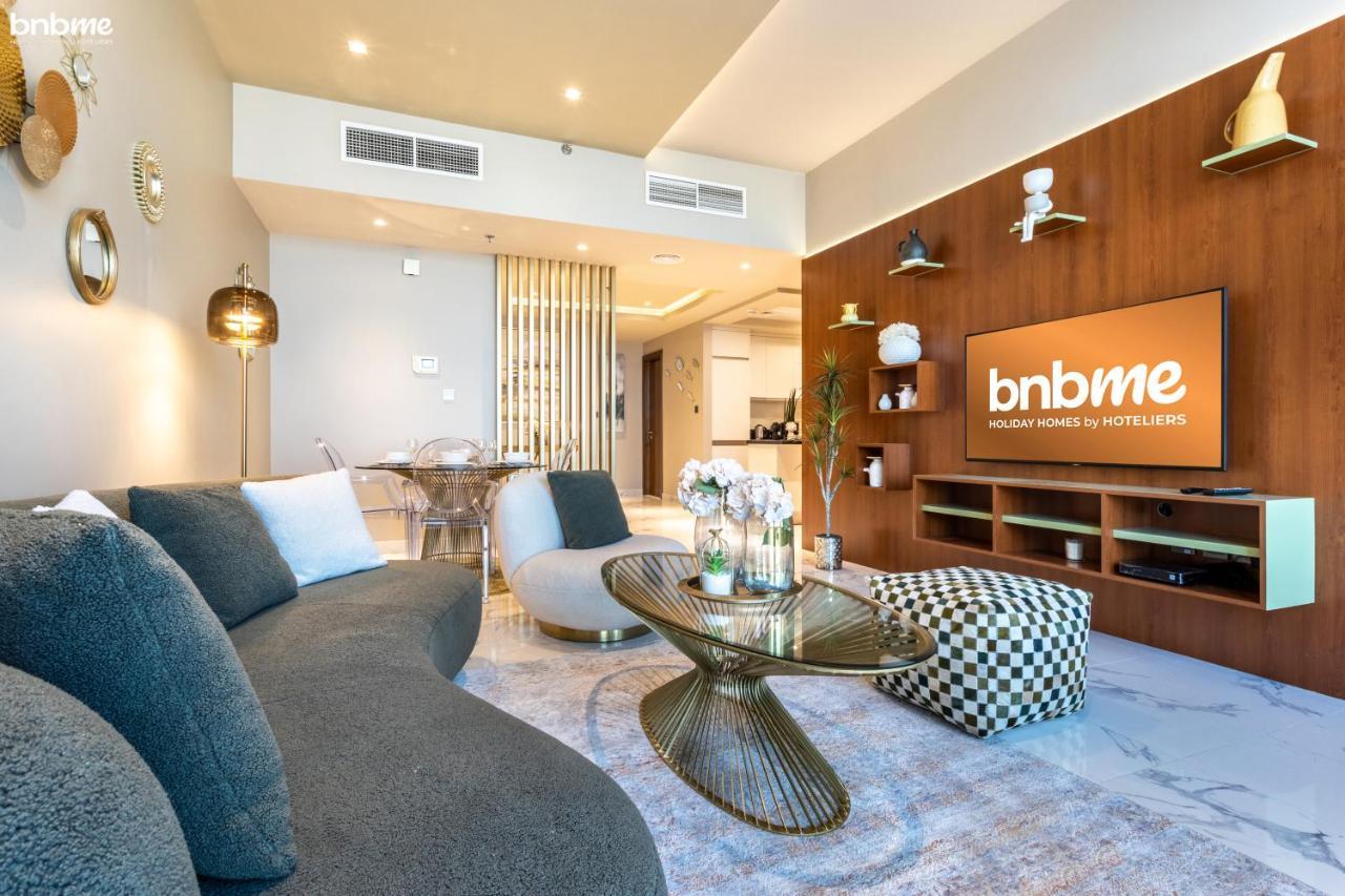 Bnbmehomes - Luxury 2B Apt - Al Habtoor - Amna Tower - 5044 Dubai Buitenkant foto