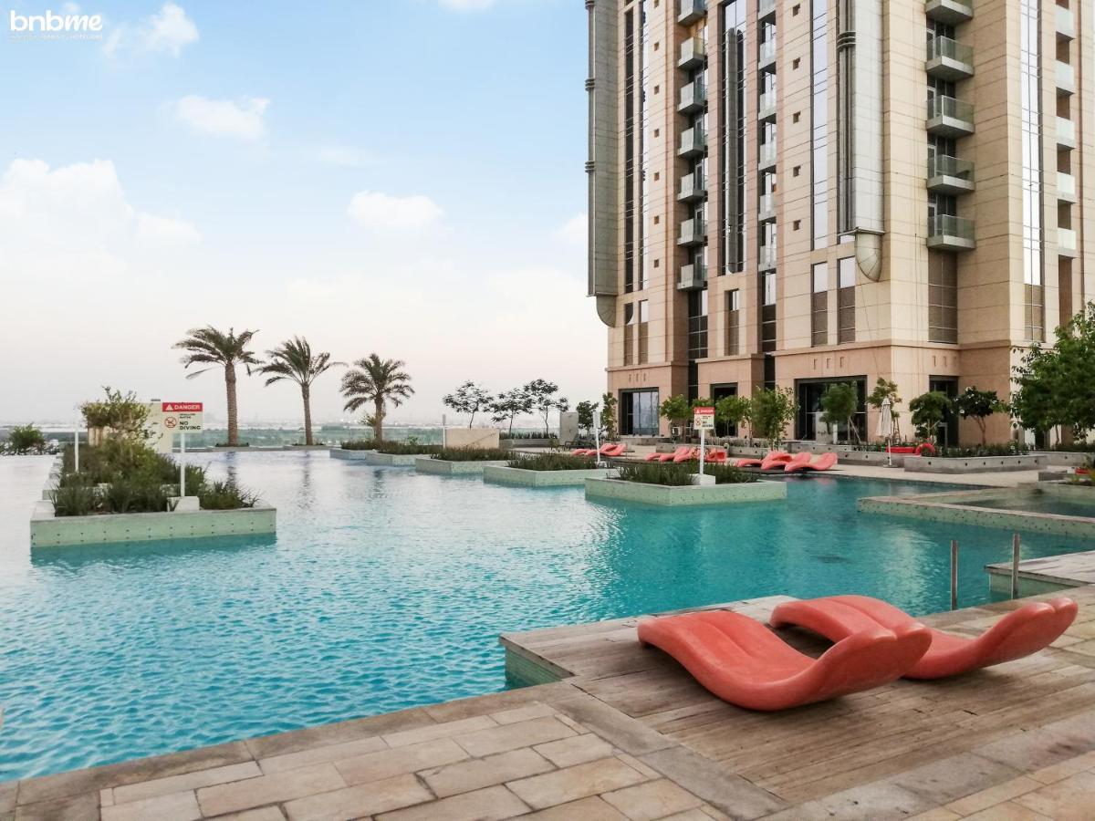 Bnbmehomes - Luxury 2B Apt - Al Habtoor - Amna Tower - 5044 Dubai Buitenkant foto
